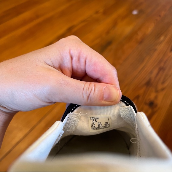 Vans Black and White Checkerboard Slip-Ons - Picture 6 of 6